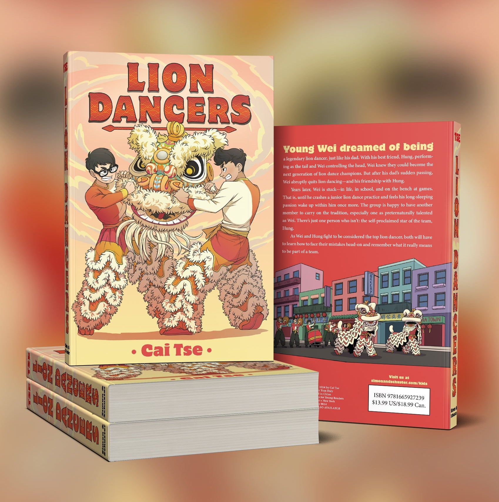 Lion Dancers Graphic Novel (Hardcover) - The Seventh Lion