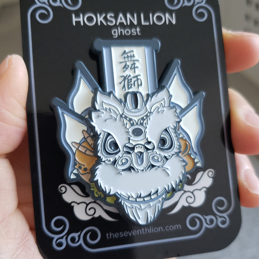 Hoksan Ghost Flag Pin - The Seventh Lion