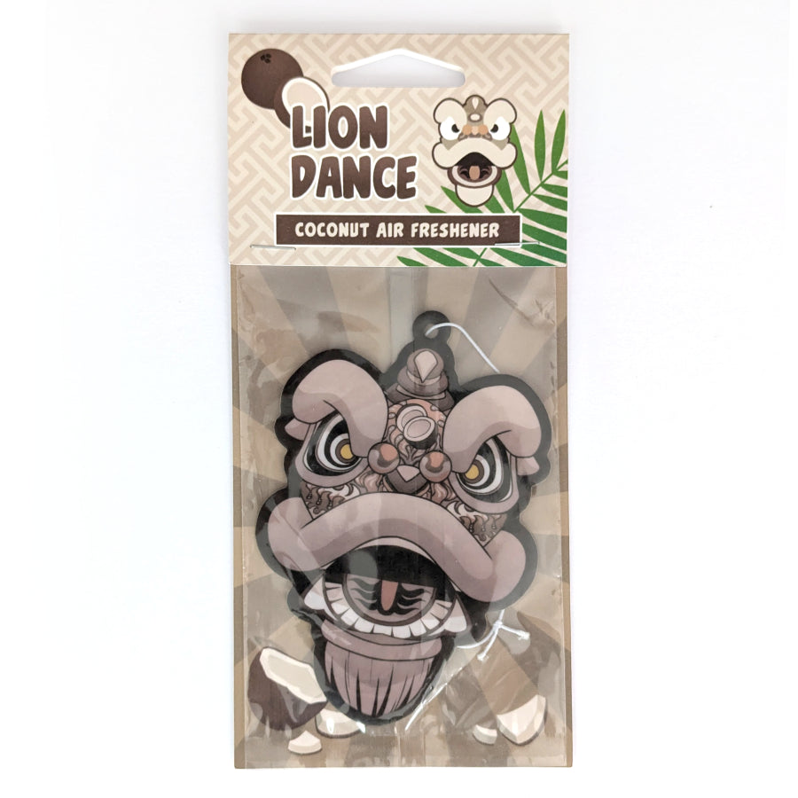 Air Freshener LFC Lion Dance Design - Coconut Scent