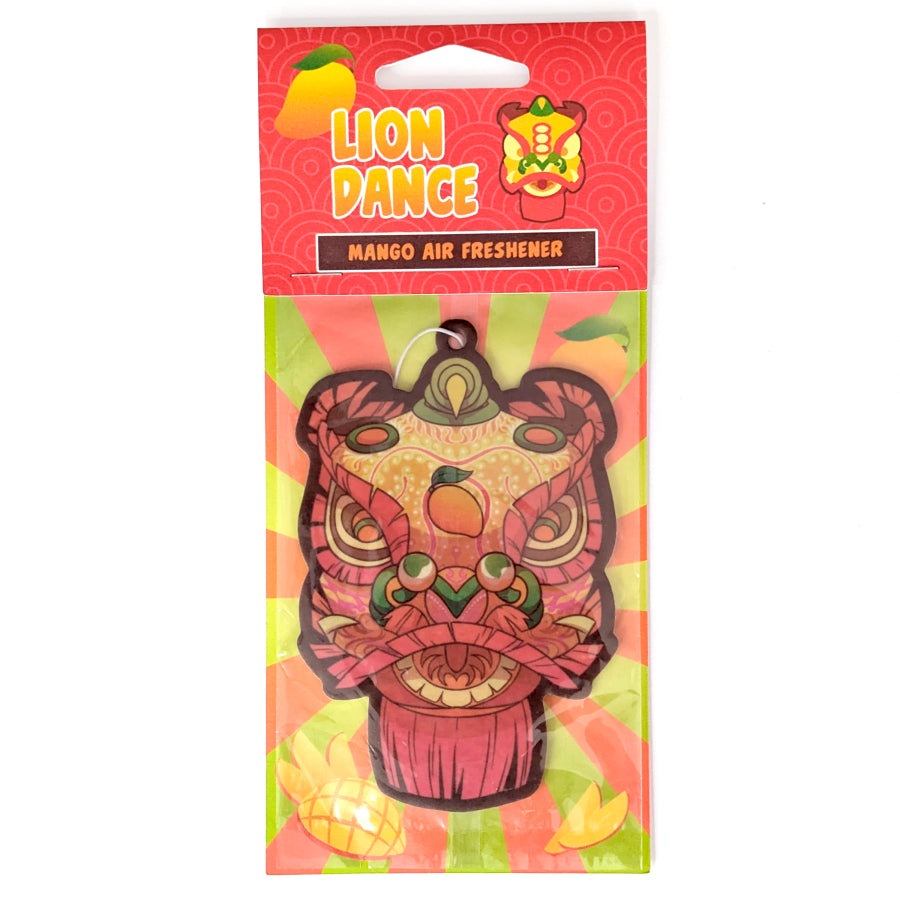 Air Freshener Tung Hoi Lion Dance Design - Mango Scent
