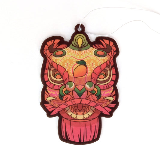 Air Freshener Tung Hoi Lion Dance Design - Mango Scent
