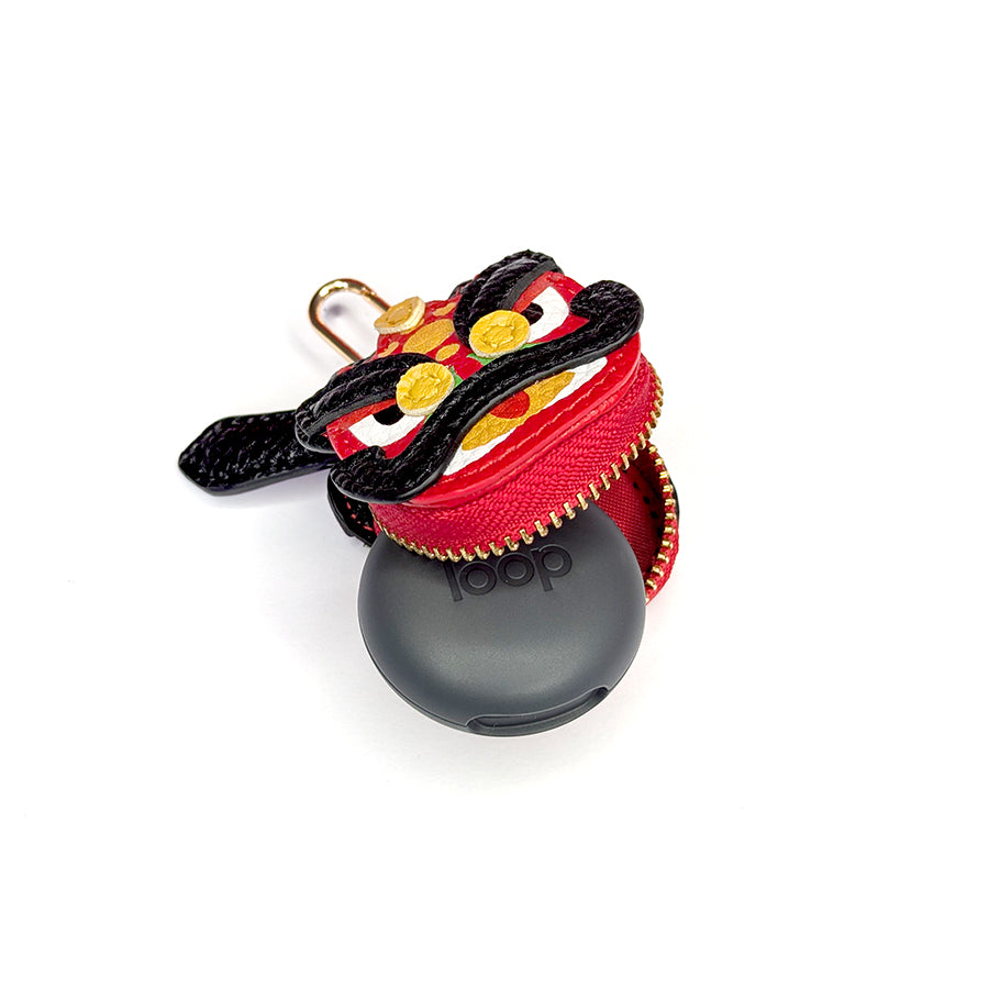 Lion Dance Bag Charm | Perfect for Lunar New Year - Guan Yu