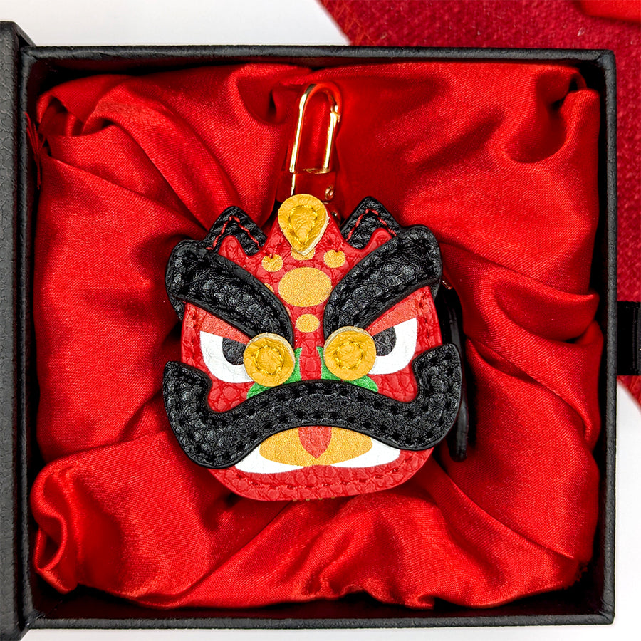 Lion Dance Bag Charm | Perfect for Lunar New Year - Guan Yu