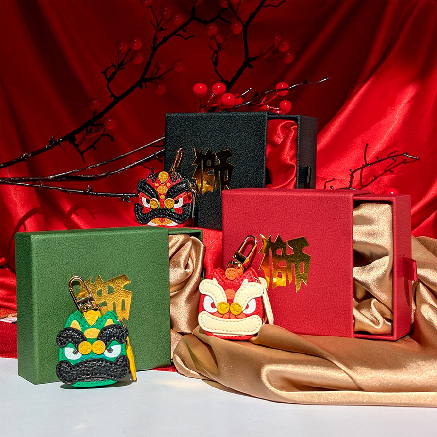 Lion Dance Bag Charm | Perfect for Chinese New Year - 3 Bundle