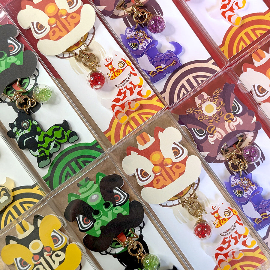 Candy Lion Keychain - Red - The Seventh Lion