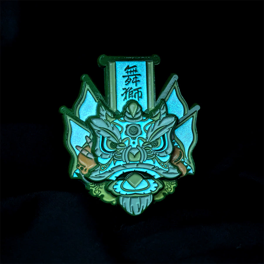 Futsan Ghost Flag Pin - The Seventh Lion