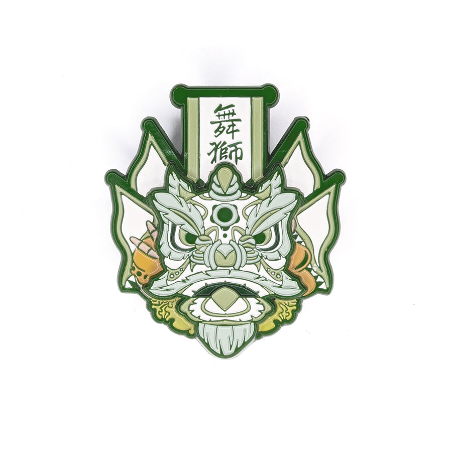 Futsan Ghost Flag Pin