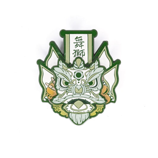 Futsan Ghost Flag Pin