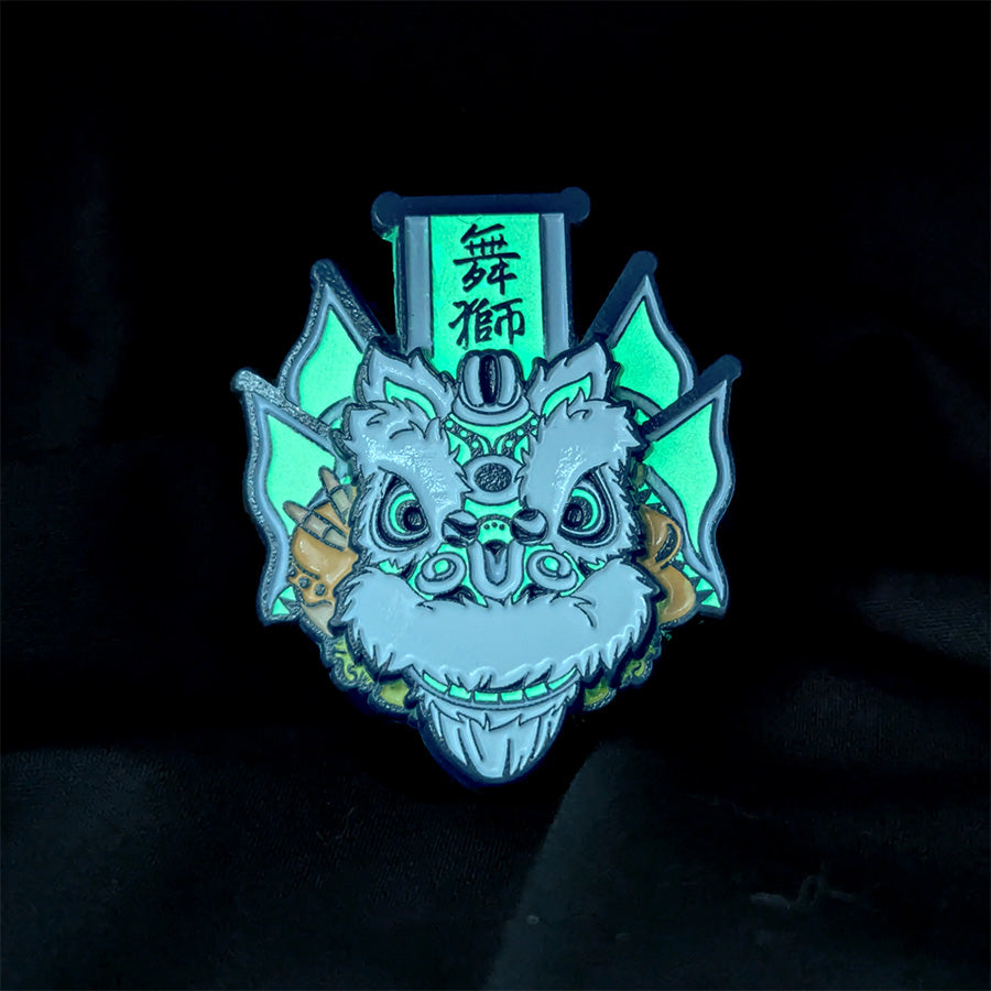 Hoksan Ghost Flag Pin - The Seventh Lion
