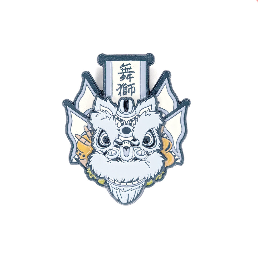 Hoksan Ghost Flag Pin