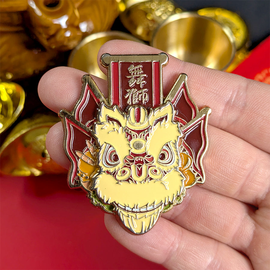 Hoksan Regular Flag Pin - The Seventh Lion