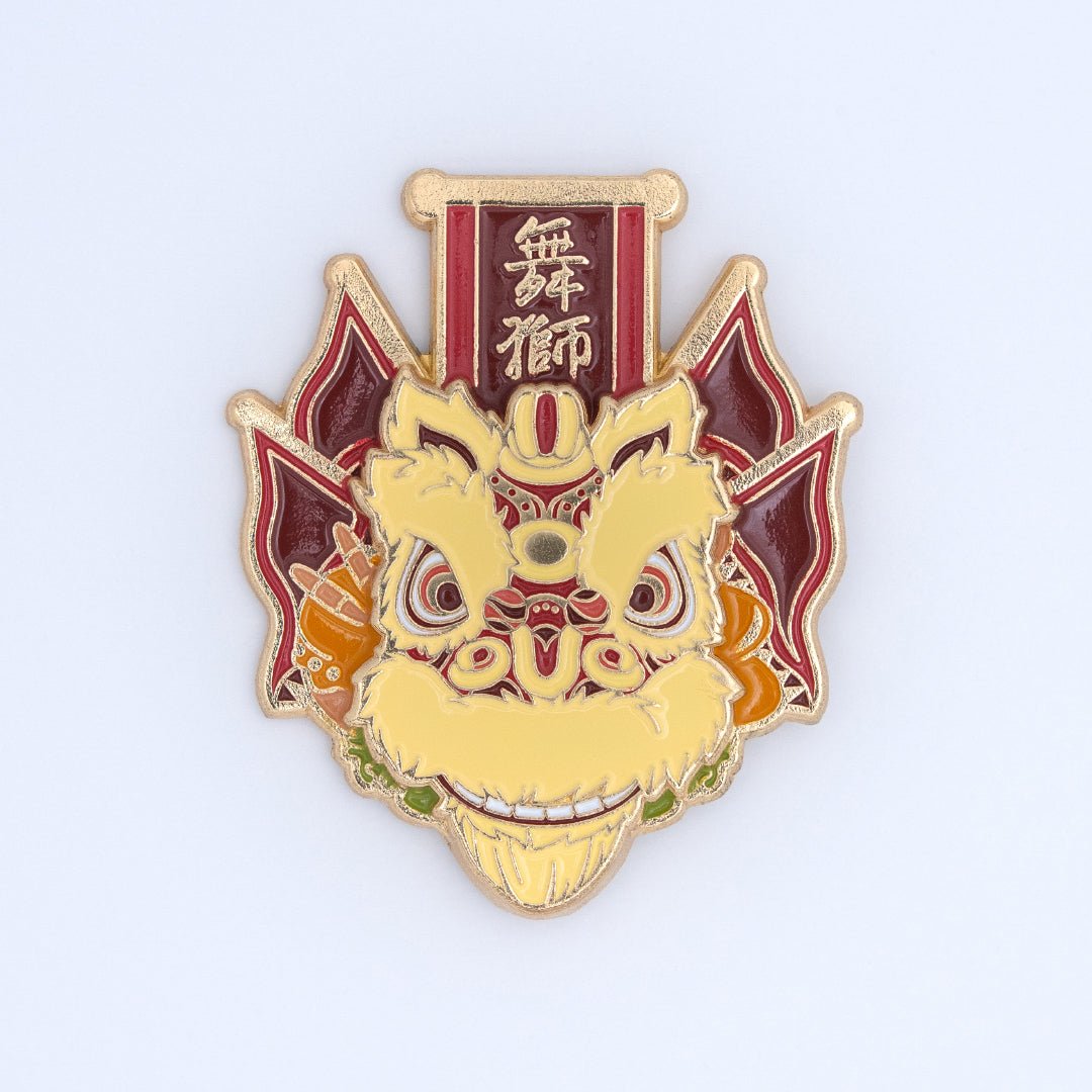 Hoksan Regular Flag Pin - The Seventh Lion