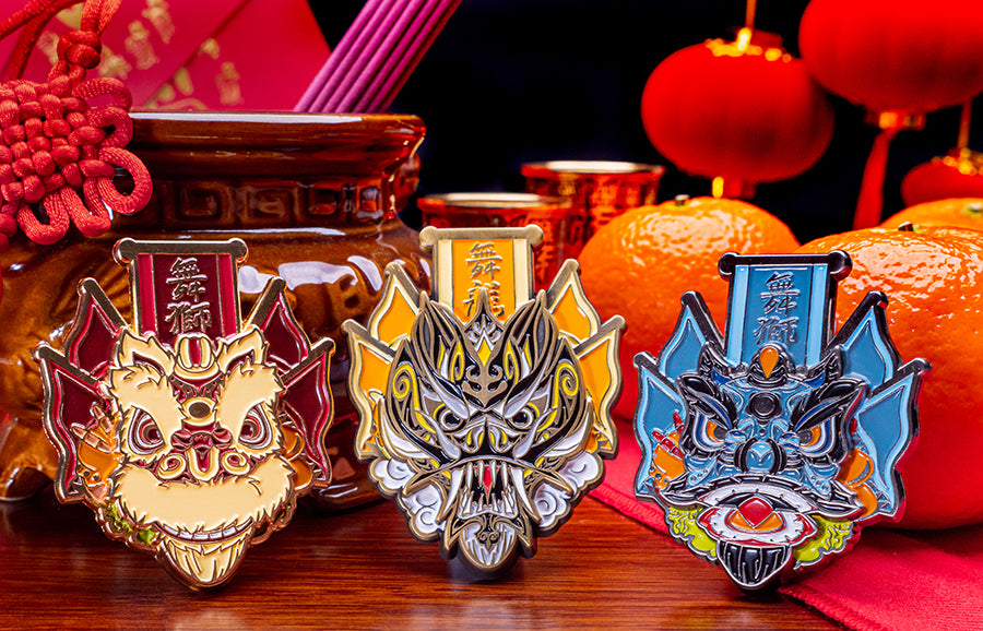 Hoksan Regular Flag Pin - The Seventh Lion