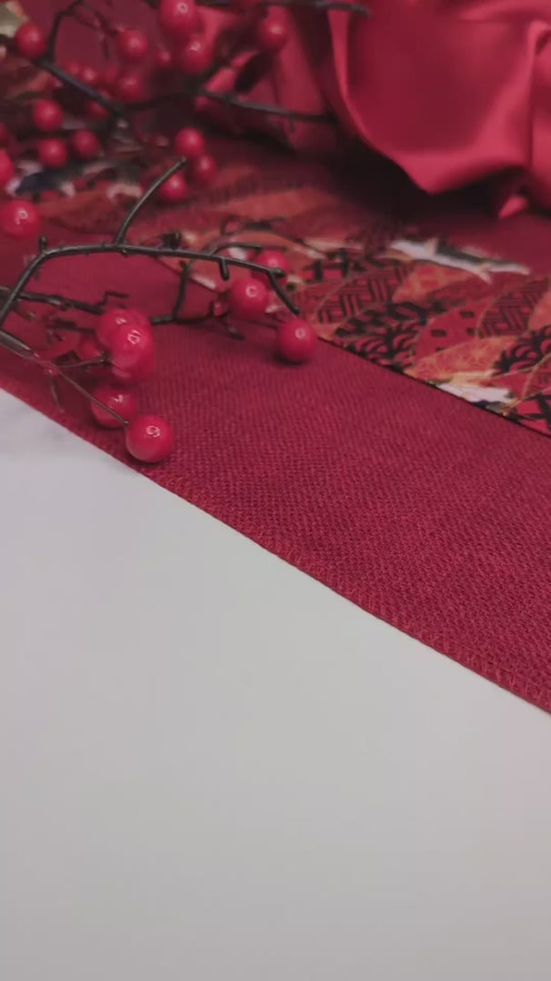 a video showing the three different lion dance vegan leather bag charm products. Hands pick up each one, one by one and turns it around, zips and unzips the zipper to show that it's working.