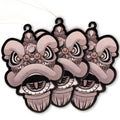 Air Freshener LFC Lion Dance Design - Coconut Scent [3 BUNDLE]