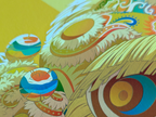 Lion Dancer Yellow Jow Ga
