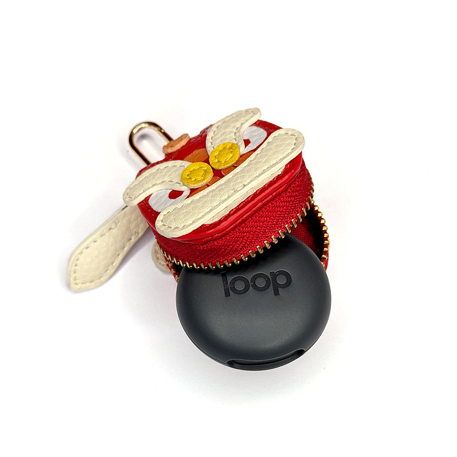 Lunar New Year Lion Dance Bag Charm - Hoksan