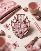 Dragon Ghost Flag Pin