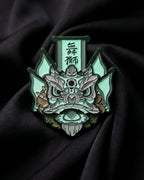 Futsan Ghost Flag Pin