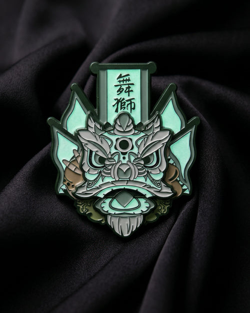 Futsan Ghost Flag Pin