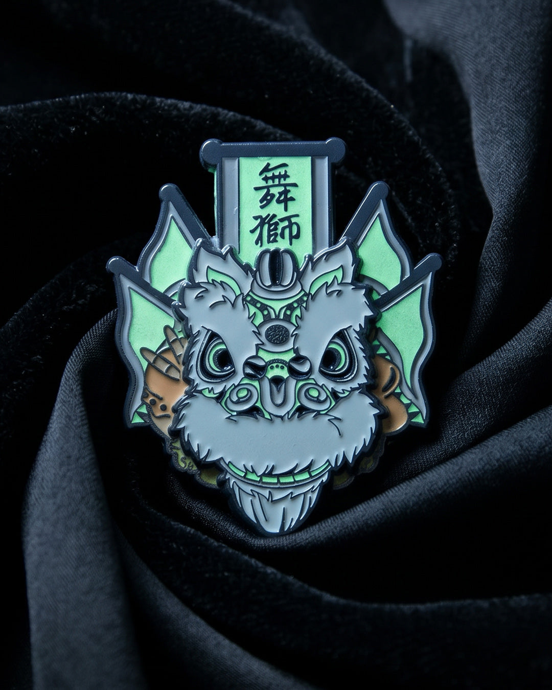 Hoksan Ghost Flag Pin