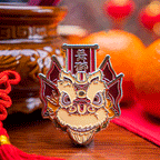 Hoksan Regular Flag Pin - The Seventh Lion