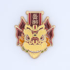 Hoksan Regular Flag Pin - The Seventh Lion