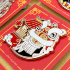 Lucky Lion Pins - Hoksan Temple