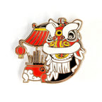 Lucky Lion Pins - Hoksan Temple