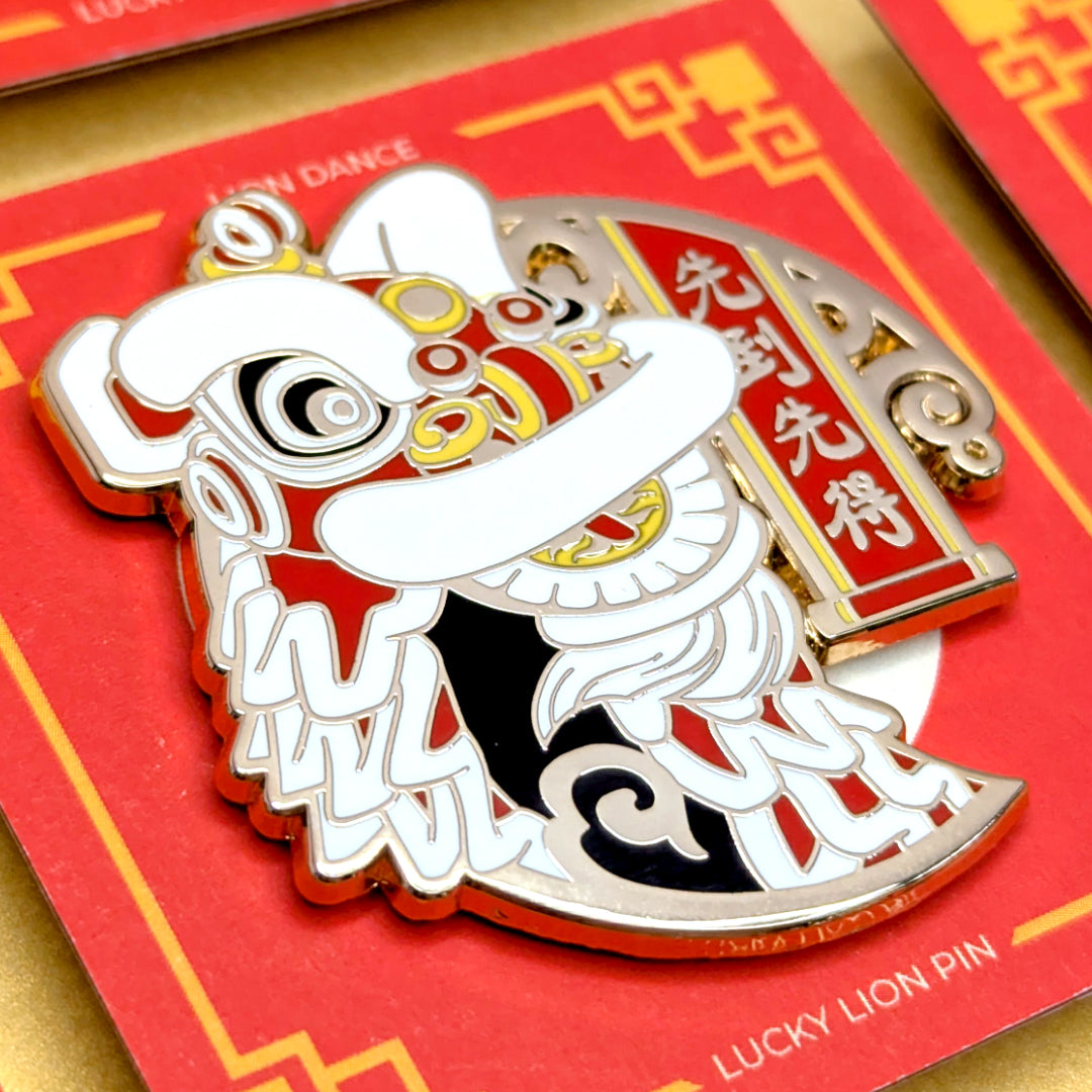 Lucky Lion Pins - Hoksan Early Win