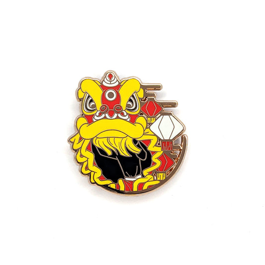 Lucky Lion Pins - Futsan Lanterns