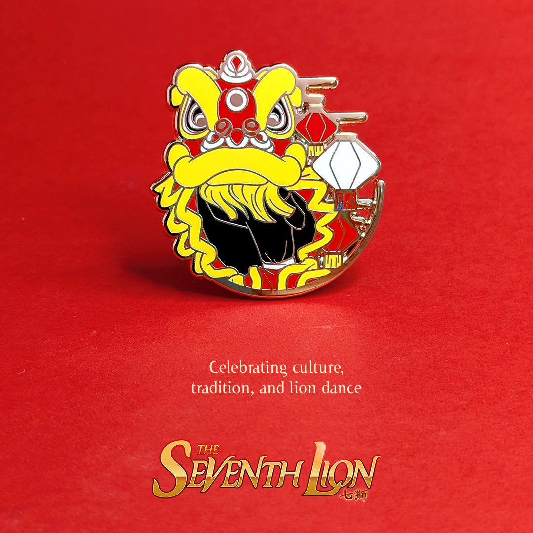 Lucky Lion Pins - Futsan Lanterns