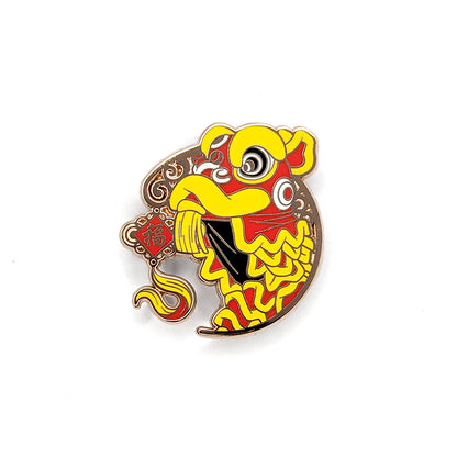 Lucky Lion Pins - Futsan Lucky Knot