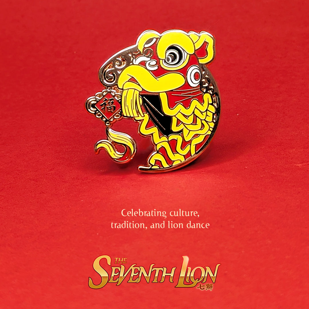 Lucky Lion Pins - Futsan Lucky Knot