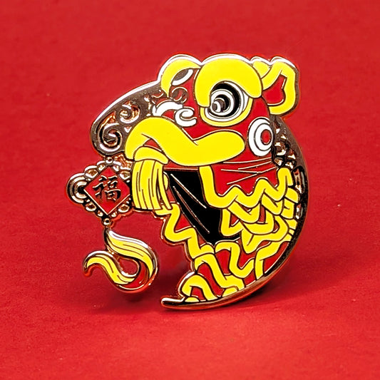 Lucky Lion Pins - Futsan Lucky Knot