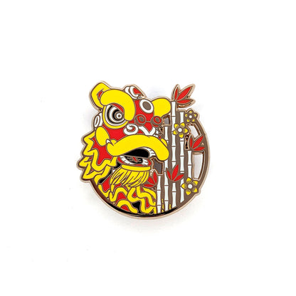 Lucky Lion Pins - Futsan Bamboo