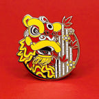 Lucky Lion Pins - Futsan Bamboo