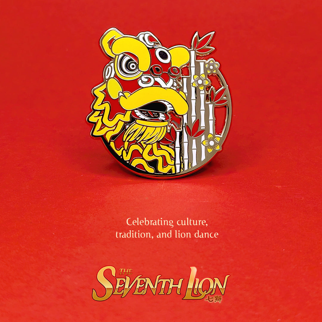 Lucky Lion Pins - Futsan Bamboo