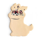Lion Dance Folding Sticky Notepad - Lion Dance Design