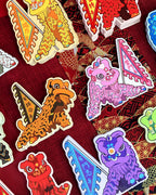Lion Dance Vinyl Sticker - Competition Series - The Will to Fight