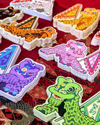 Lion Dance Vinyl Sticker - Competition Series - The Will to Fight