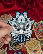 Lion Dance Vinyl Sticker - Traditional Ma Chao Lion Head