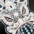Lion Dance Vinyl Sticker - Traditional Ma Chao Lion Head