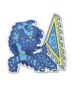 Lion Dance Vinyl Sticker - Competition Series - Fierce Like a Lion