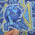Lion Dance Vinyl Sticker - Competition Series - Fierce Like a Lion