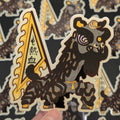 Lion Dance Vinyl Sticker - Competition Series - Blood Boils with Passion