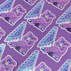 Lion Dance Vinyl Sticker - Competition Series - The Will to Fight