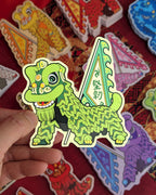 Lion Dance Vinyl Sticker - Competition Series - Tenacity