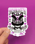 Lion Dance Vinyl Sticker - Shoshi Kantetsu
